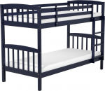 Beliani koka divstāvu gulta 90 x 200 cm Blue REVIN | 85995 | 4260586356731