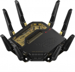 Ruuter Asus ASUS ROG Rapture GT-BE98 traadita ruuter 10 Gigabit Ethernet Quad-band (2.4 GHz / 5 GHz-1 / 5 GHz-2 / 6 GHz) Black | 90IG08F0-MO9A3V | 4711636529396