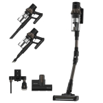 Taurus Homeland X9 Pro Pet & Car Cordless Stick Vacuum Cleaner Battery-powered Dry HEPA Bagless 0.7 l 615 W Black, Brown 2.5 Ah | 948084000 | 8414234480842