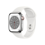 Nutikell Apple Watch 8 LTE 41mm Steel, silver (MNJ53) | MNJ53NF/A | 194253178392