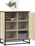 vidaXL Komoda, dąb sonoma, 62x35x76 cm, materiał drewnopochodny | 848995 | 8721102840548