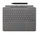 Microsoft Surface Pro Type Cover mit Slim Pen f&uuml;r Surface Pro 10/11.Gen Platinum | 8X8-00168 | 196388358182