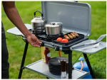 Campingaz Camping Kitchen 2 Multi Cook Plus (Gray, 2 Kochfelder 2x 1,8 kW + Grillplatte 0,9 kW, Modell 2025) | 2213312 | 3138522134297