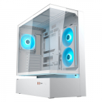 Korpuse Cougar Midi-Tower CFV235, ARGB, Klaas, White | CGR-2DA4W | 4711649770099