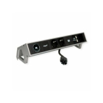 Toiteplokk Bachmann BACHMANN DESK2, 1 tk IOTspot, 2 tk kaitsekontaktid, USB laadija, 1 tk ABD 0,2 m GST18, roostevaba teras | 4057298094378 | 4057298094378