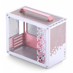 Jonsplus Z20 Micro-ATX Geh&auml;use, mit Tragegriff - wei&szlig;/pink | GEJP-011 | 6970620553863