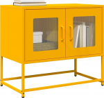 vidaXL TV-kapp, mustard, 68x39x60,5 cm, k&uuml;lmvaltsitud teras | 853335 | 8721158371690