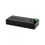Exsys EXSYS EX-11247HMS 7-port USB 3.2 Gen 1 jaotur Din-Rail komplekt seinale VIA VL813 kiibistik | 4718359112478 | 4718359112478