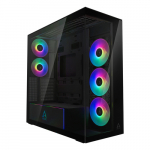 ARCTIC Xtender Mirror Black E-ATX Gaming Geh&auml;use mit Seitenfenster | ACPCC00018A | 4895265000577