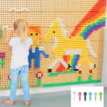 Masterkidz MASTERKIDZ Kołeczki Do Tablicy 512 Szt. 6 Kolor&oacute;w uniw. | 6955920014450 | 6955920014450