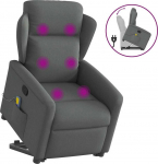 vidaXL Reguleeritav massaažitool, kokkupandav, Dark grey, kangas | 3303145 | 8721102961274