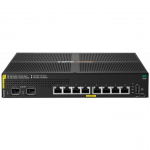 Switch HP HPE Aruba Networking CX 6000 8p 10M/100M/1G Class4 PoE 2p SFP 1G 67W Switch - Switch - managed - 8 x 10/100/1000 (PoE+) + 2 x Gigabit SFP (Uplink) - do montażu w racku, do montażu na ścianie - PoE+ (67 W) - BTO | S4R23A#ABB | 190017750262