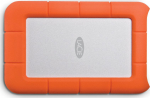 V&auml;line k&otilde;vaketas HDD LaCie Rugged Mini 1TB Silver-orange (301558) | 301558 | 093053827984