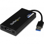 Adapter USB StarTech USB-A - DisplayPort Black (USB32DP4K) | USB32DP4K | 0065030858380