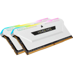 DDR4  16GB PC 3200 CL16 CORSAIR KIT (2x8GB)  VENGEANCE RGB retail | CMH16GX4M2E3200C16W | 0840006632016