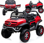 Lean Sport bērnu elektromobilis Mercedes Unimog Red | 3968 | 5902808159629