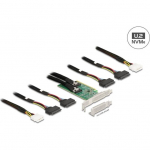 DELOCK PCI Express 4.0 x16 Karte zu 4 x SFF-8639 NVMe | 90077 | 4043619900770