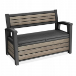 Aiat&ouml;&ouml;riistade kirst Keter hoiupink Deco Garden Bench 227L p&auml;rnapuust | 7290112641977 | 7290112641977
