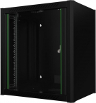 Lanview RWM12U45BL Lanview 12U seinale paigaldatav serverikapp Black | RWM12U45BL | 5420016846815