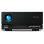 Cietais disks SSD Lacie LACIE 1big Dock SSD Pro 4TB Thunderbolt 3 USB 3.1 8,9cm 3,5Zoll fuer MAC & PC - grau | STHW4000800 | 3660619406838