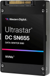 Cietais disks SSD SanDisk 3.84TB SANDISK Ultrastar DC SN655 NVMe PCIe Gen4 U.3 TCG-Ruby - WUS5EA138ESP7E4 | 0TS2467 | 0619659203153