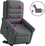 vidaXL Elektriline massaažitool, reguleeritav, Dark Grey | 3303345 | 8721102963278