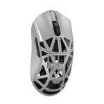 WLMouse Beast X Mini Pro tahvel hiir, Omron optilised l&uuml;litid, Metallic Silver | MINI-SHIXIN-SILVER-O | 6973495523177