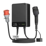 Seinlaadija BREVE 22kW, 10m Wallbox autolaadija | deWB22B10A_DL | 6975828005268