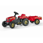 Rolly Toys traktor Rolly Kid Red koos haagisega (5012121) | 5012121 | 4006485012121