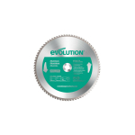 TCT k&otilde;vaplaadil&otilde;ikur alumiiniumi l&otilde;ikamiseks 355mm 80 hammast Evolution | EVO-355-80-A | 0849713000514