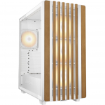Sharkoon Rebel C70G RGB  (wei&szlig;/holz, Tempered Glass) | 4044951040209 | 4044951040209