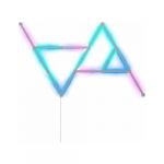 Nanoleaf Lines Starter Kit - listwy świetlne (15 sztuk, 1 kontroler) | NL59-K-6002LW-15PK-EU | 4897105330134