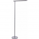 Lampa podłogowa Beliani Lampa podłogowa LED metalowa srebrna PERSEUS | 401531 Bel | 4255664830173