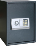 vidaXL Elektrooniline seif riiuliga Slate Grey 35x31x50 cm Teras | 42011308 | 8721288623737