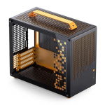 Jonsplus Z20 Micro-ATX Geh&auml;use, mit Tragegriff - Black/orange | GEJP-014 | 6970620553832