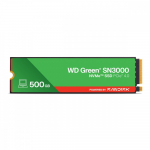 SSD ketas SanDisk Green SN3000 500GB M.2 2280 PCI-E x4 Gen4 NVMe (WDS500G4G0E) | WDS500G4G0E | 718037904634