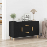 vidaXL Komoda, Black dąb, 100x36x60 cm | 862094 | 8721158724977