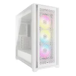 Midi korpus Corsair iCUE 5000D RGB Airflow aknaga White | CC-9011243-WW | 840006694366