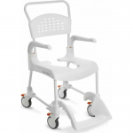 ETAC Clean Wheelchair 49 cm/ 2 brakes with toilet function White | 80229273 | 7320451391858
