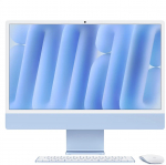 Arvuti Apple APPLE iMac Z1K5 59,62cm 23,5 tolli klaas standardne M4 10C CPU/10C GPU/16C N.E. 24GB 1TB SSD Gbit Eth MM MaKey TID DE Blue | Z1K5-MD2T4D/A-07I3CI | 4068668326326