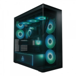 Korpus Arctic Xtender toonitud ARGB Black (ACPCC00015A) | ACPCC00015A | 4895265000300