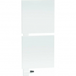 Vannitoa radiaator Kermi dekoratiivne radiaator Signo k&otilde;rgus 1247x57x540 mm QN626, White/White, vasakpoolne | SGV1A1200552L2K | 4037486681566