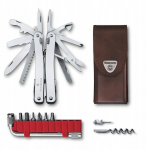 Victorinox Victorinox Swiss Tool Spirit X Plus, Stainless steel, Leather, Stainless steel, 105 mm, 18 mm, 210 g | 3.0235.L | 7611160129925