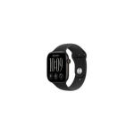 Apple Watch Series 12 GPS 46mm Black Aluminium Case | Black Sport Band - S/M | MJEK4MP/A | 195951226996