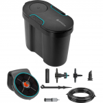 Gardena Solar-Bew&auml;sserung AquaBloom Set, inkl. Wasserbeh&auml;lter (Gray, f&uuml;r bis zu 20 Pflanzen) | 13301-20 | 4078500058216