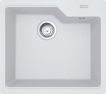 Zlewozmywak Franke Franke zlewozmywak jednokomorowy wbudowywany Fragranit+ Urban UBG 610-50, biały polarny 114.0687.258 | 7612986260779 | 7612986260779
