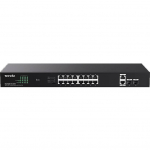 Haldamata l&uuml;liti Tenda TEG1120P-16-250W 18x1GbE 2xSFP PoE | TEG1120P-16-250W | 6932849436556