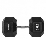 HMS hantel Hex Pro kummiga kaetud 1 x 35 kg | 17-66-125 | 5907695518184
