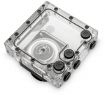 EK Water Blocks EK-Quantum Kinetic3 FLT D5 PWM Ausgleichsbeh&auml;lter-Pumpen-Kombination - 120mm, D-RGB, Acryl | WAEK-2783 | 3831109880715