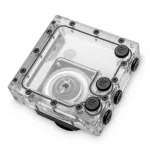 EK Water Blocks EK-Quantum Kinetic3 FLT D5 PWM Ausgleichsbeh&auml;lter-Pumpen-Kombination - 120mm, D-RGB, Acryl | 3831109880715 | 3831109880715